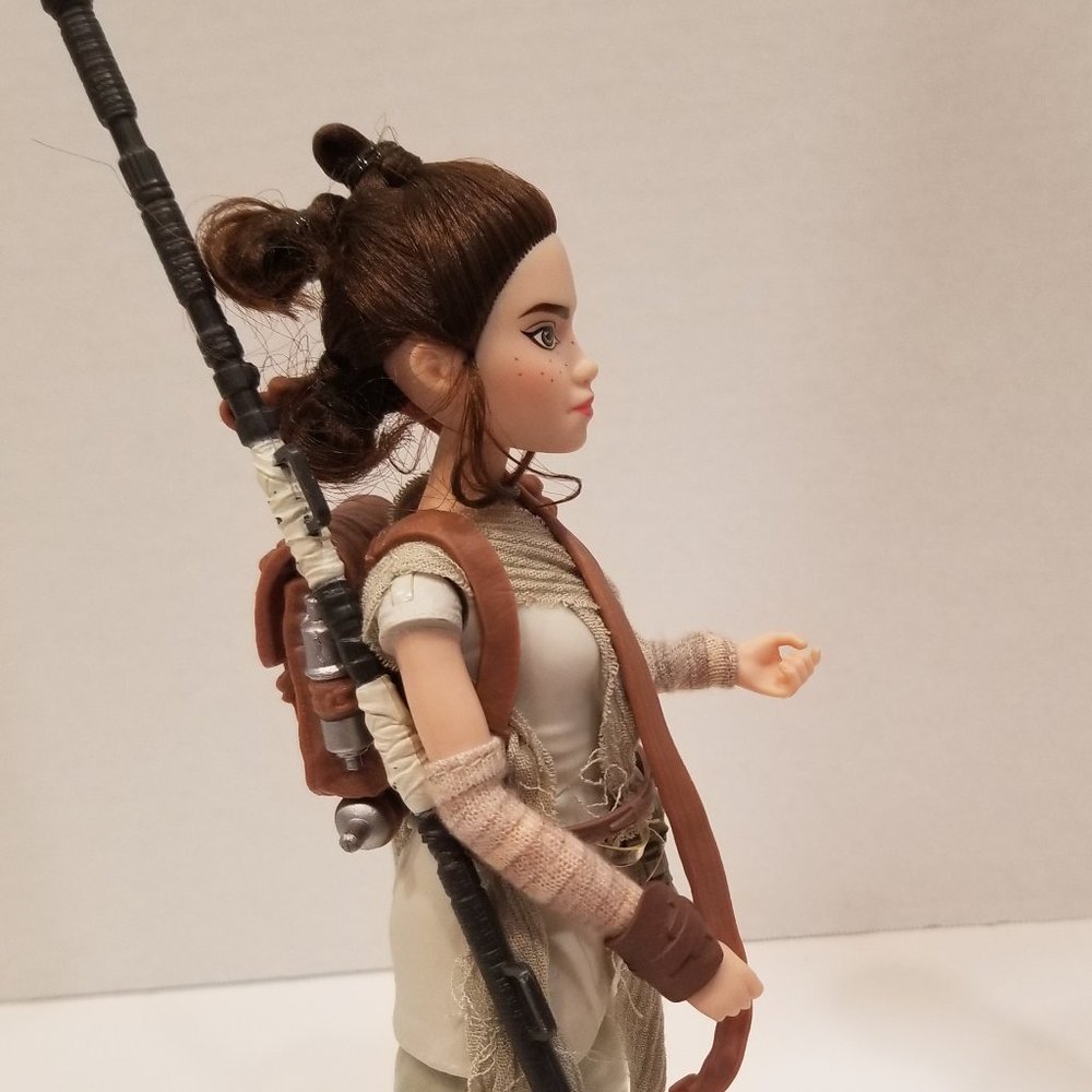 Star Wars Forces of Destiny Rey of Jakku Doll/Action Figure, EUC.      HOST PICK - Picture 10 of 12